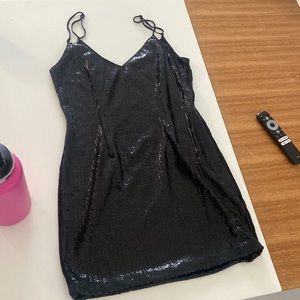 Vintage ark&co sequin mini dress